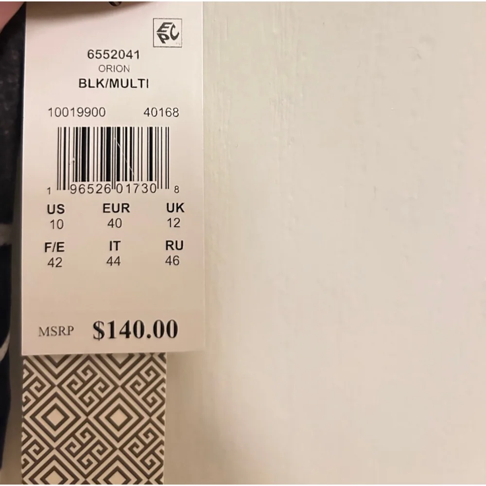 Women's Amoressa Swimwear Tankini Top Size 10 Black White - Picture 8 of 8